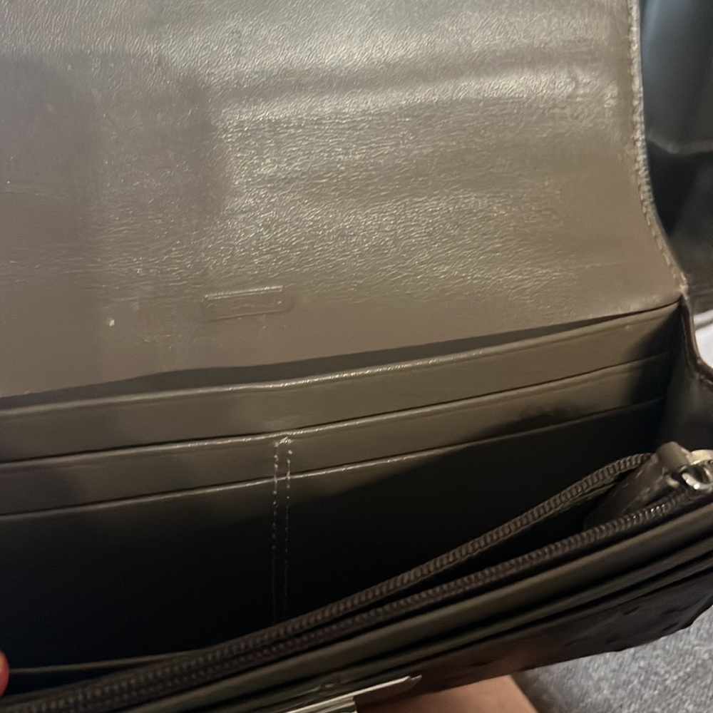 Coach Slim Soft Envelope Wallet Python Embossed L… - image 5